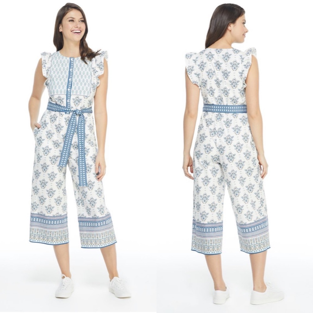 NWT Gal Meets Glam "Eden" Jumpsuit - Picture 3 of 8